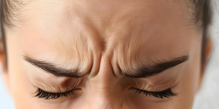 صورة مقربة لوجه شخص مع التركيز على العينين_1265500-148445