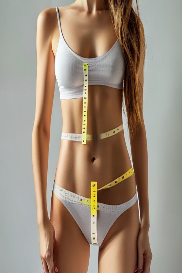 Body fat dissolving injections - contoured waist