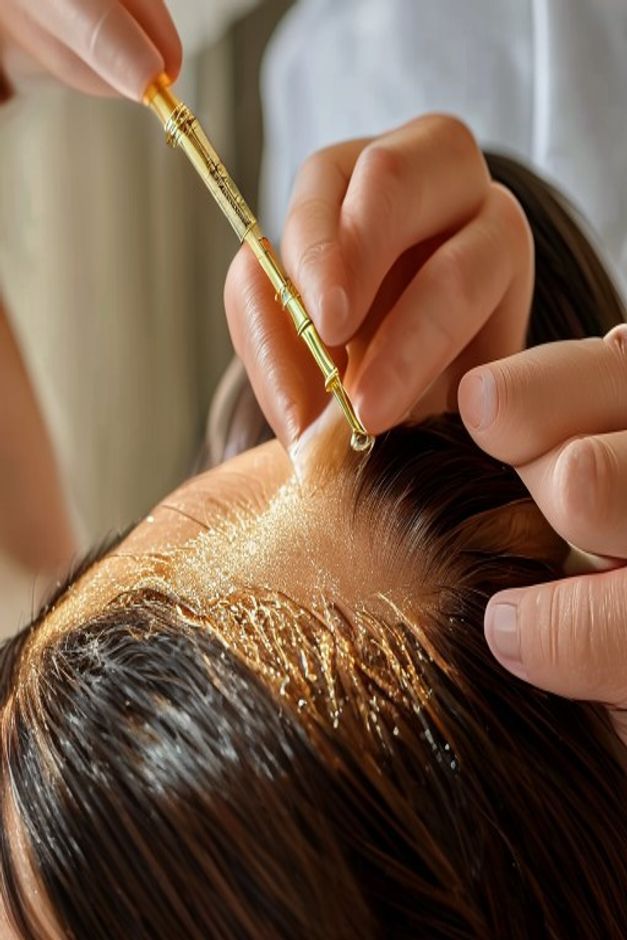 PRP hair loss treatment - scalp injection
