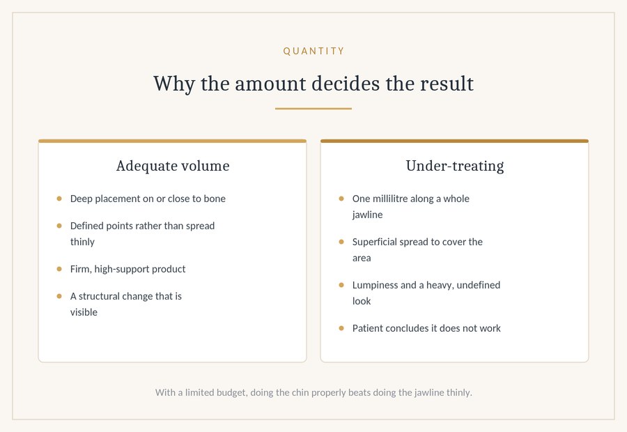 Why quantity decides the result