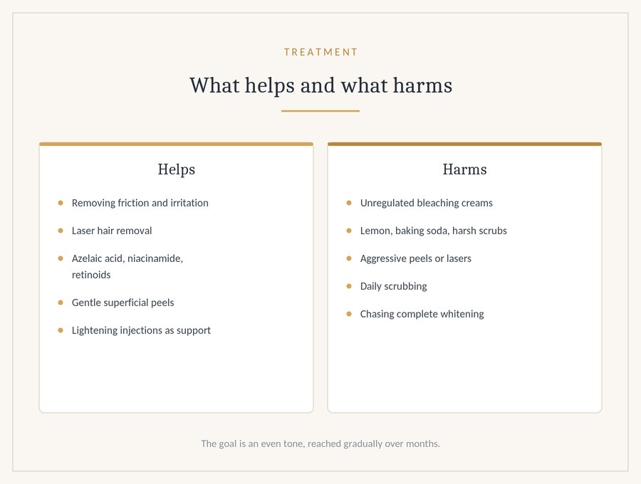 What helps, and what makes it worse